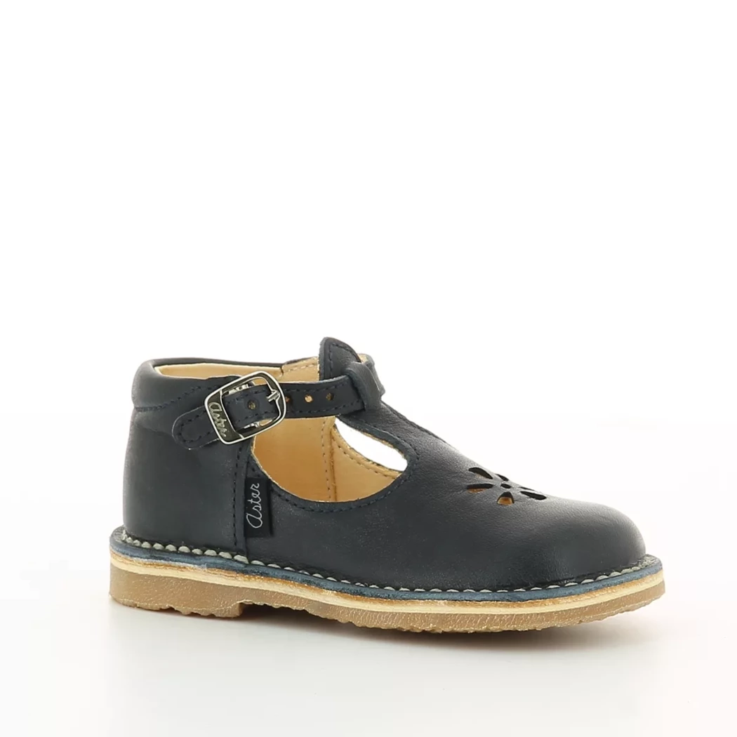 Image (1) de la chaussures Aster - Bottines ouvertes Bleu en Cuir