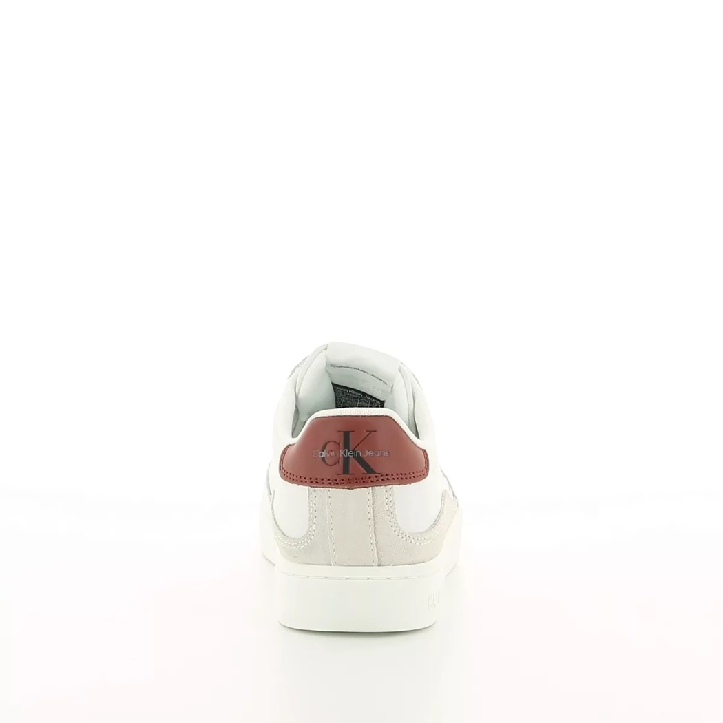 Image (3) de la chaussures Ck Jeans - Baskets Blanc en Cuir