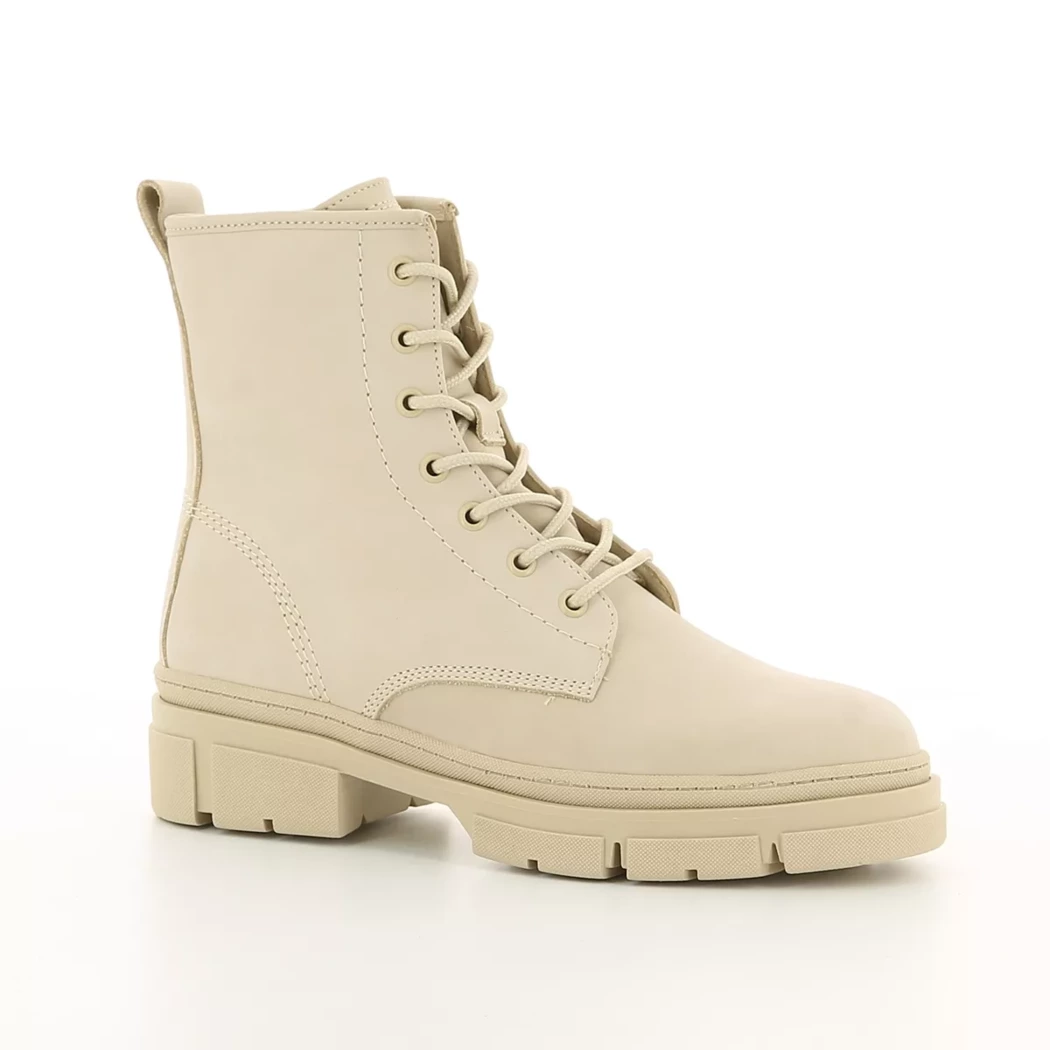 Image (1) de la chaussures Tamaris - Bottines Beige en Cuir nubuck