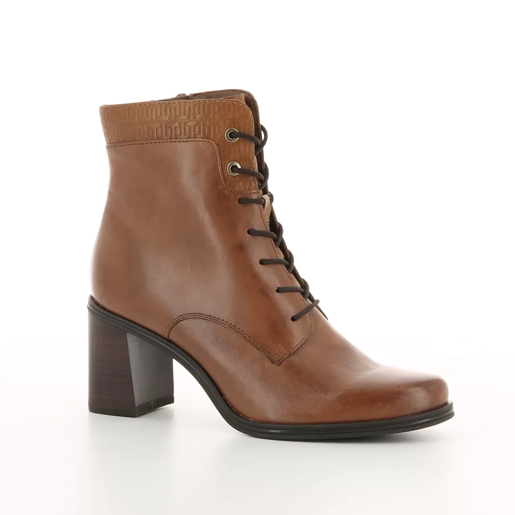 Image (1) de la chaussures Tamaris - Bottines Cuir naturel / Cognac en Cuir