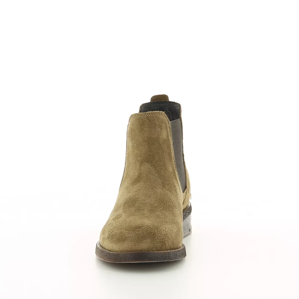 Image (5) de la chaussures Goodstep - Boots Taupe en Cuir nubuck