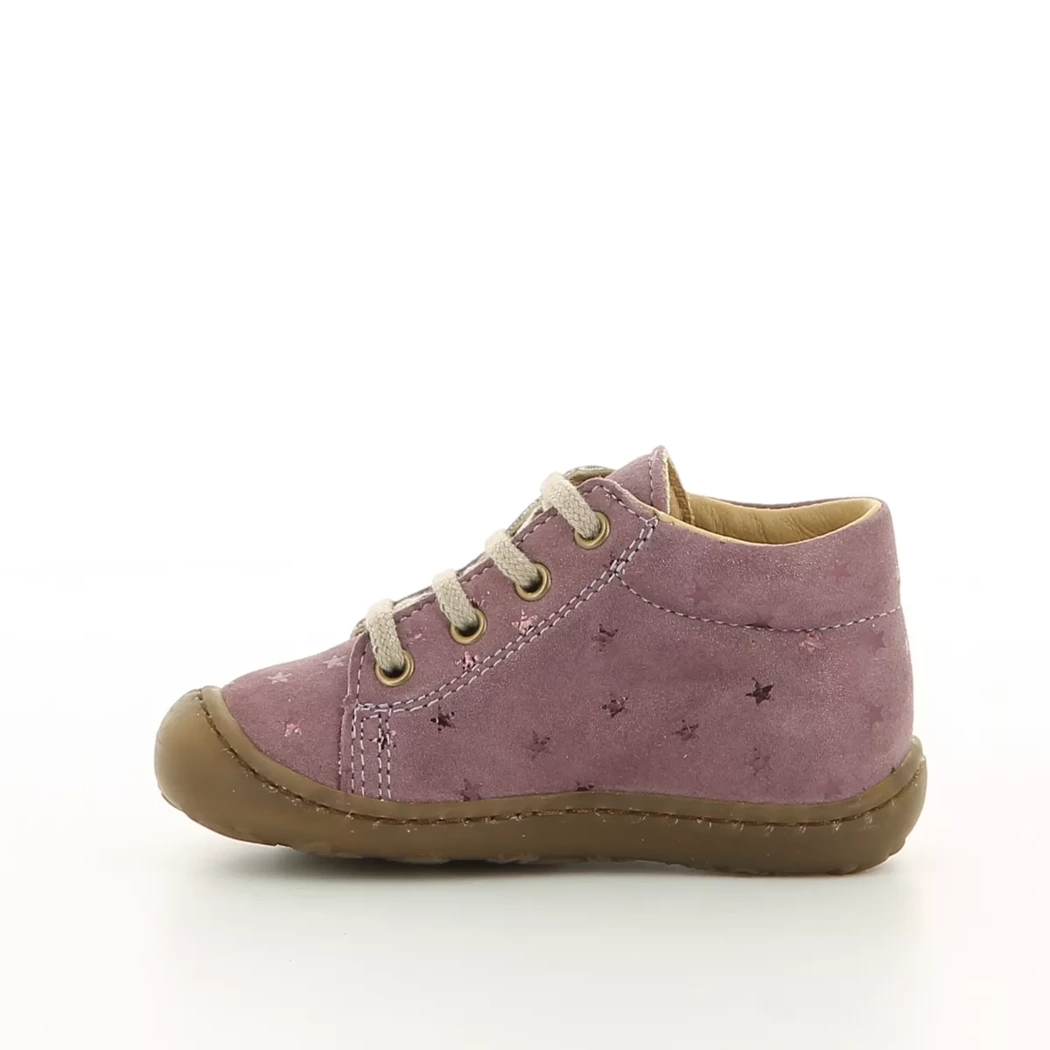 Image (4) de la chaussures Bopy - Bottines Violet / Lilas en Cuir nubuck