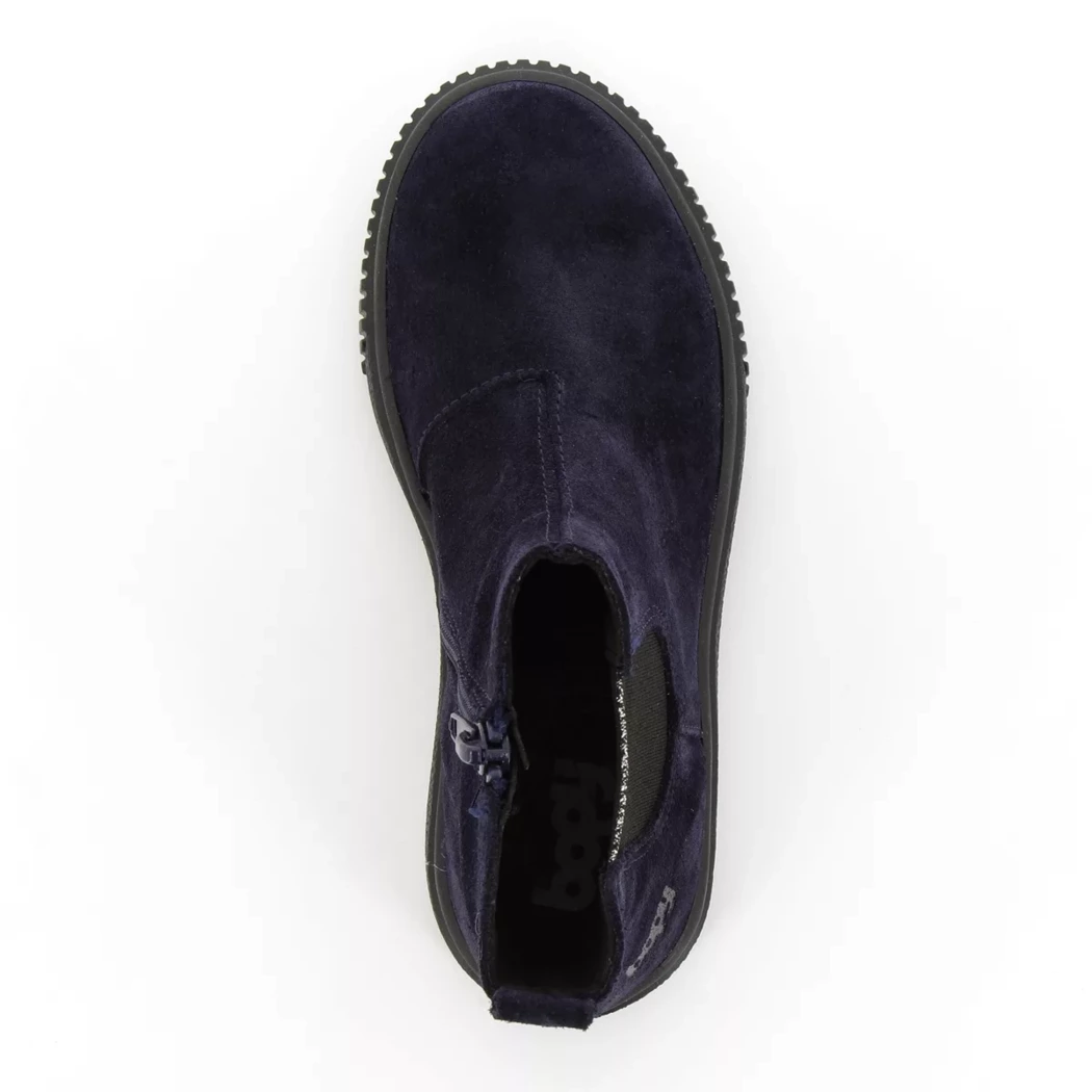 Image (6) de la chaussures Bopy - Boots Bleu en Cuir nubuck