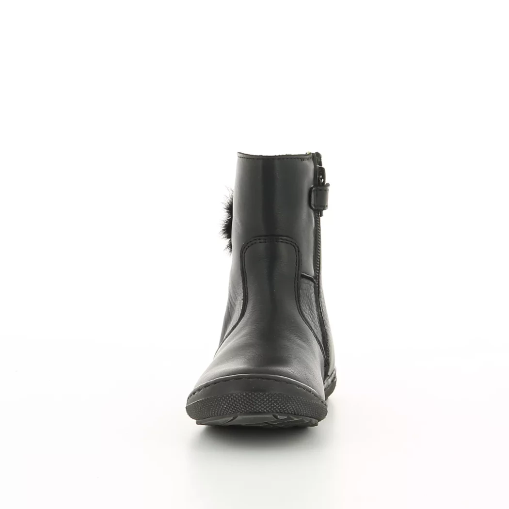 Image (5) de la chaussures Little David - Boots Noir en Cuir