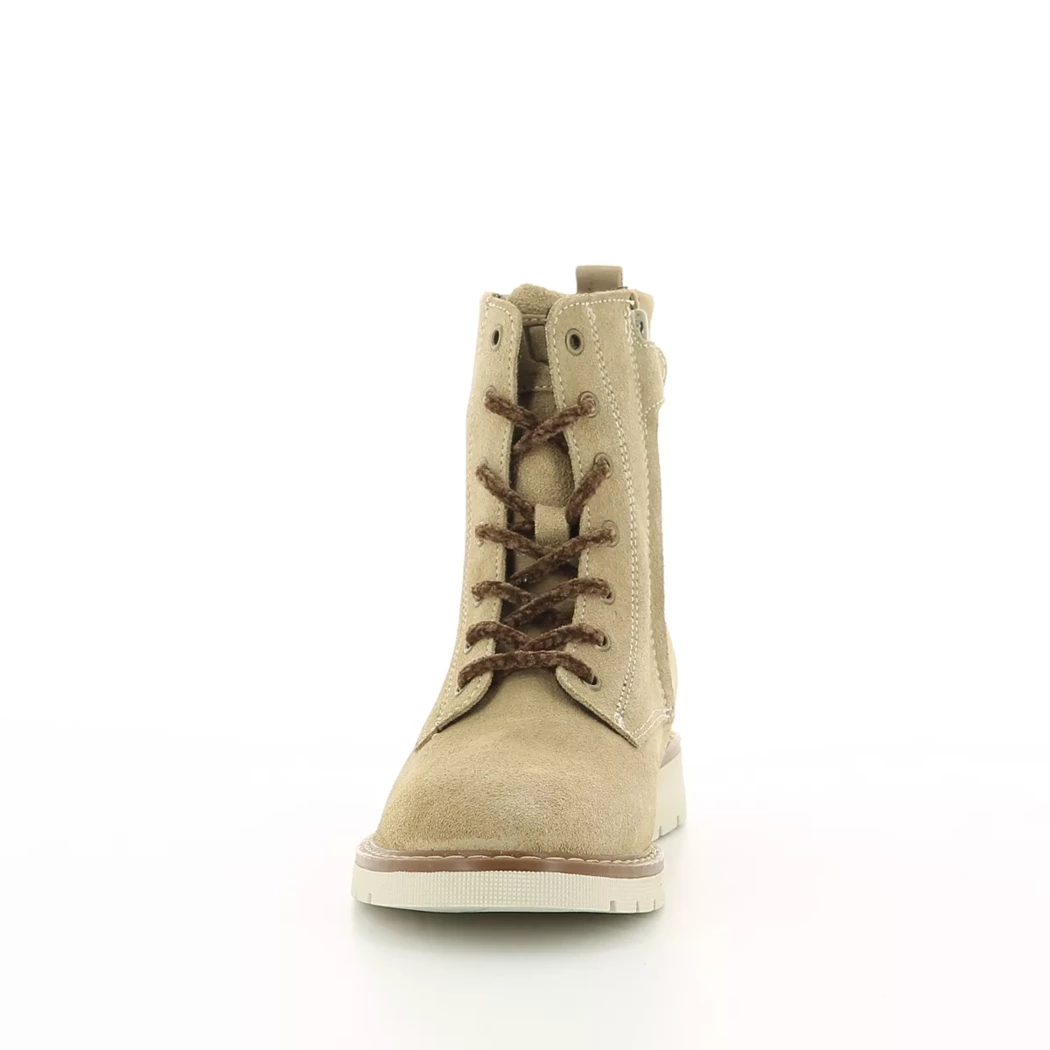 Image (5) de la chaussures Little David - Bottines Taupe en Cuir nubuck