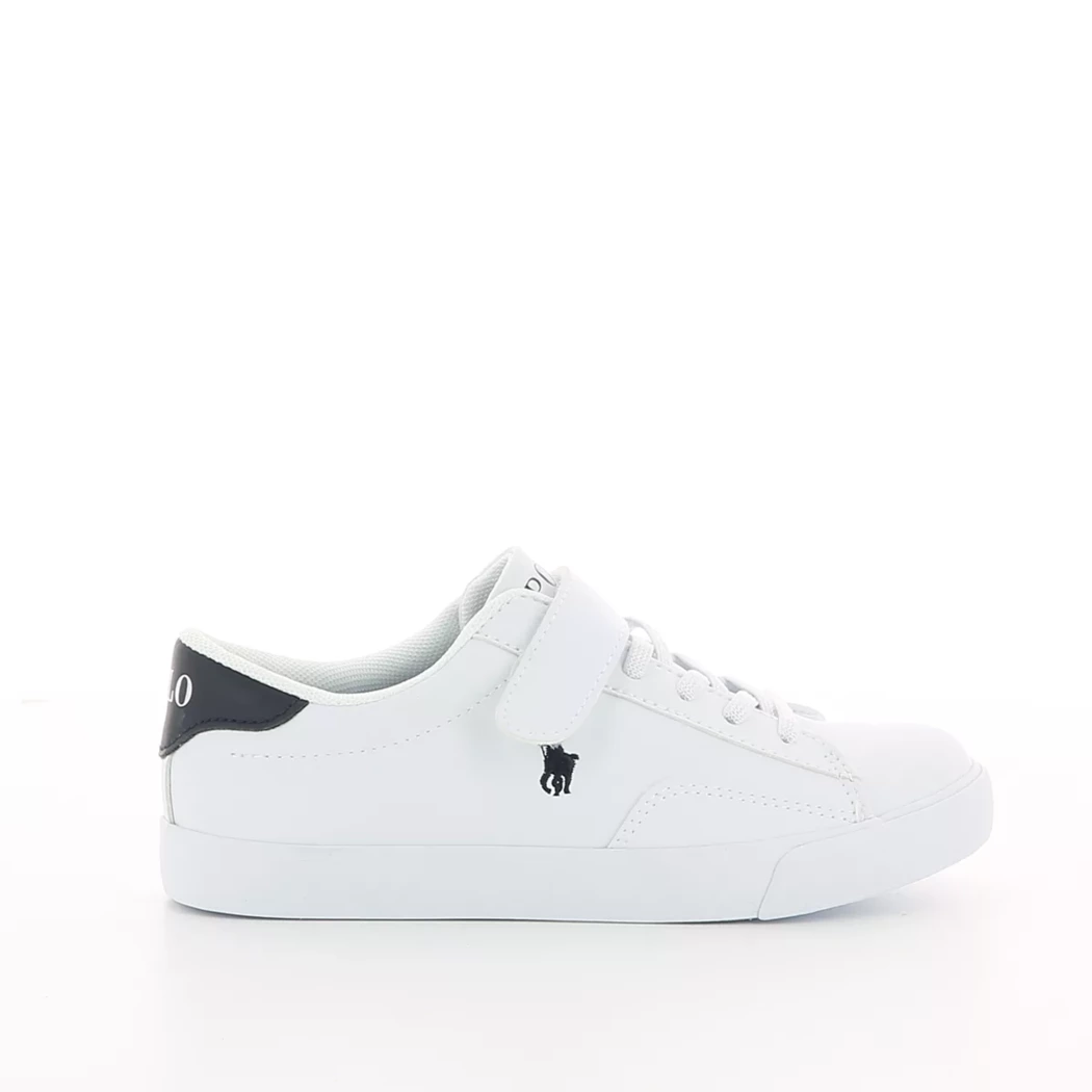 Image (2) de la chaussures Ralph Lauren - Baskets Blanc en Cuir synthétique