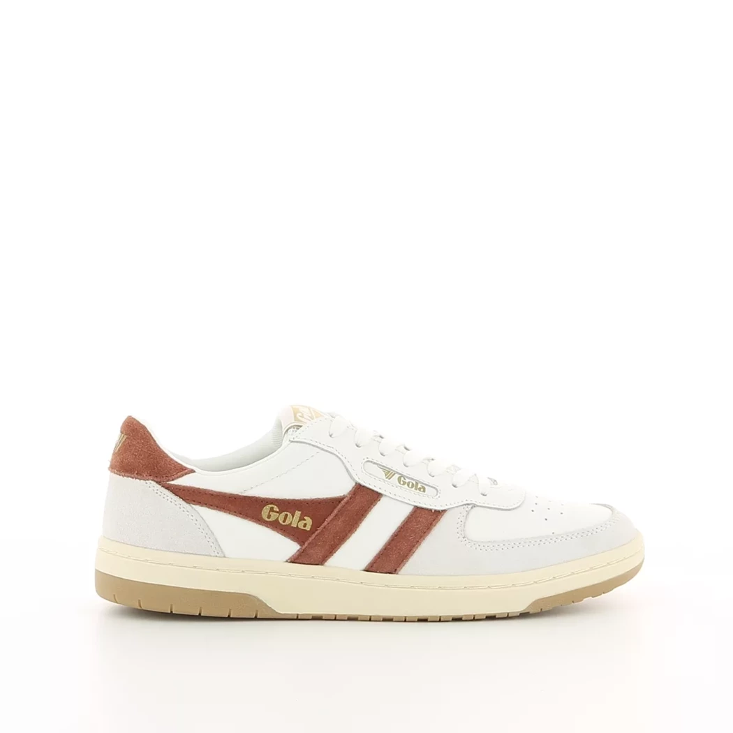 Image (2) de la chaussures Gola - Baskets Blanc en Cuir Image (2) de la chaussures Gola - Baskets Blanc en Cuir