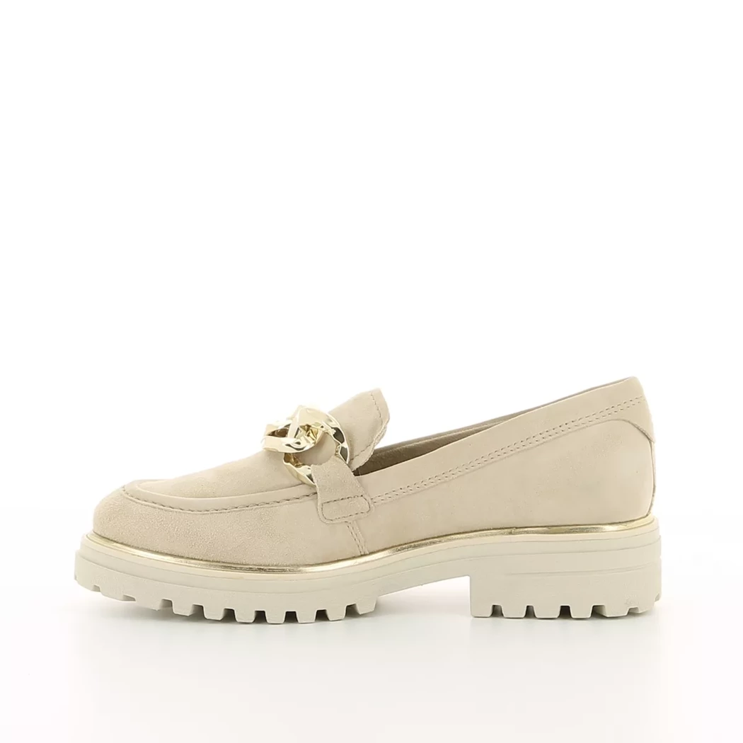 Image (4) de la chaussures Tamaris - Mocassins Beige en Cuir nubuck