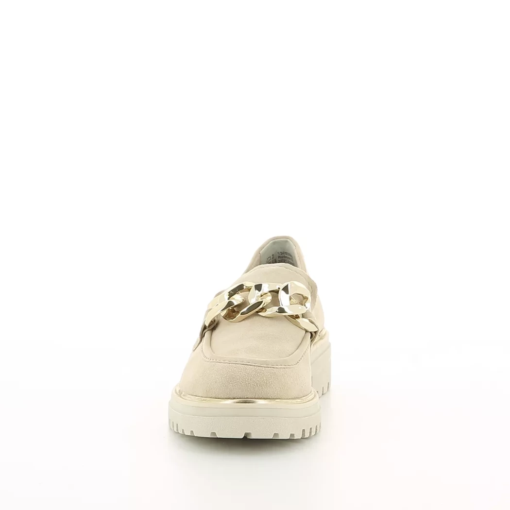 Image (5) de la chaussures Tamaris - Mocassins Beige en Cuir nubuck