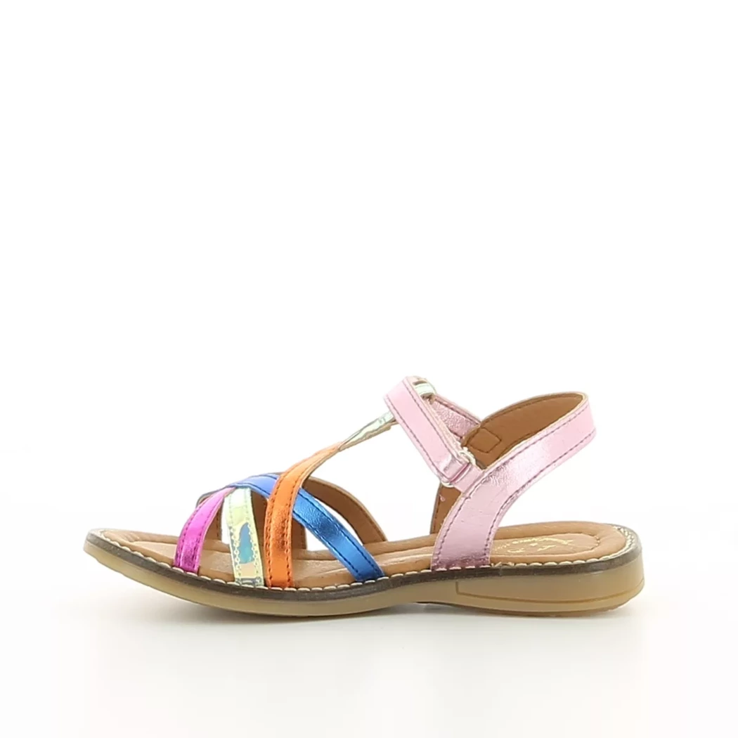 Image (4) de la chaussures Little David - Sandales et Nu-Pieds Multicolore en Cuir