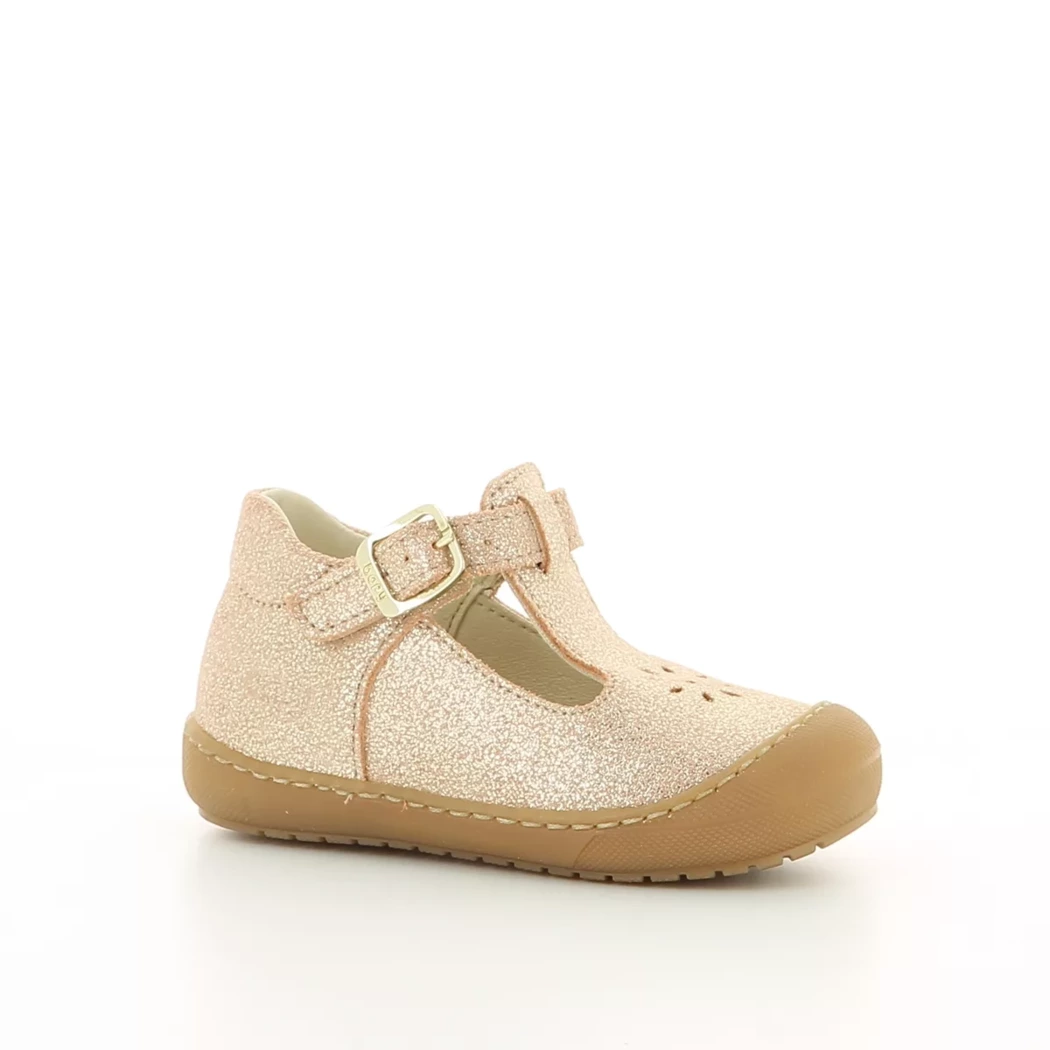 Image (1) de la chaussures Bopy - Bottines ouvertes Rose en Cuir nubuck Image (1) de la chaussures Bopy - Bottines ouvertes Rose en Cuir nubuck