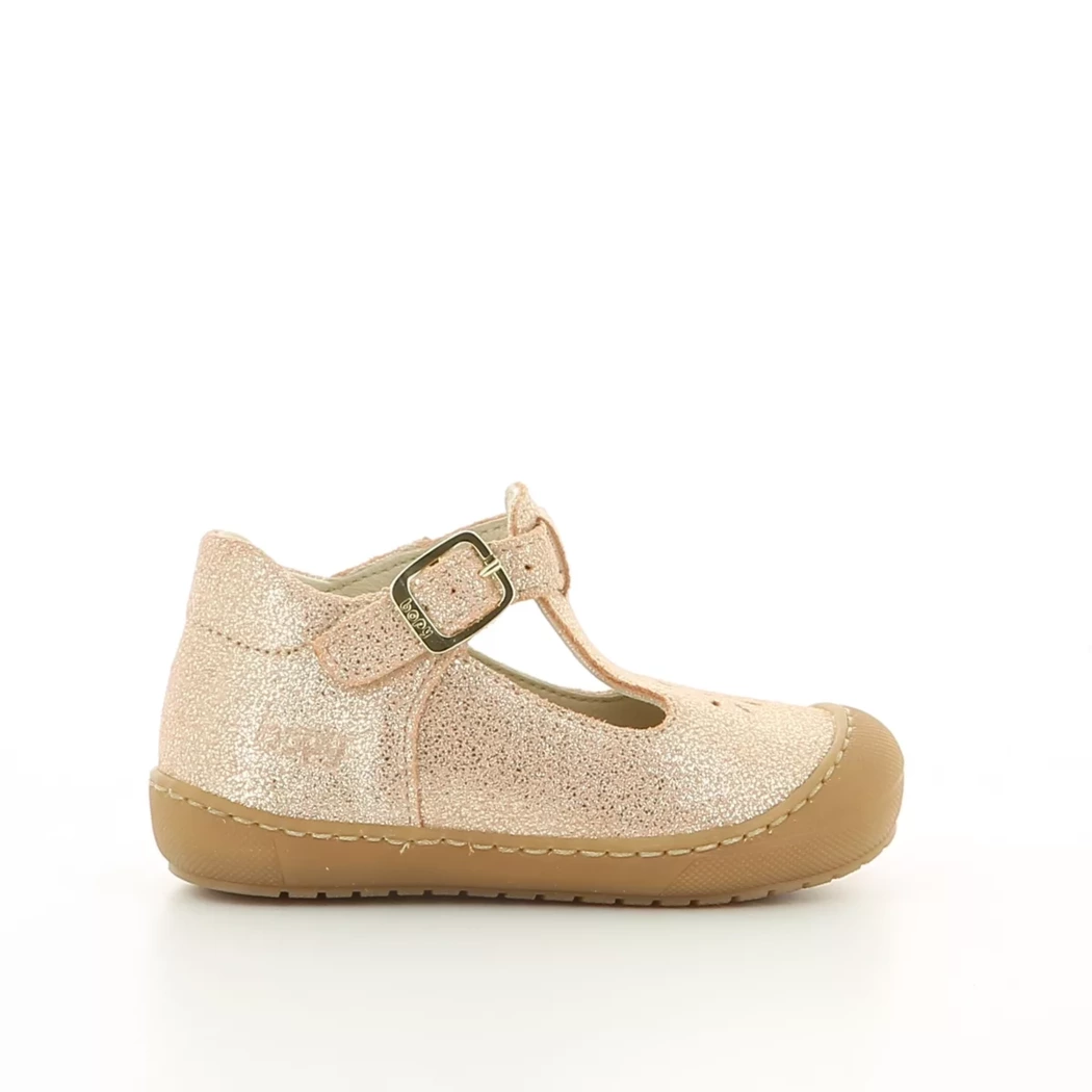 Image (2) de la chaussures Bopy - Bottines ouvertes Rose en Cuir nubuck Image (2) de la chaussures Bopy - Bottines ouvertes Rose en Cuir nubuck