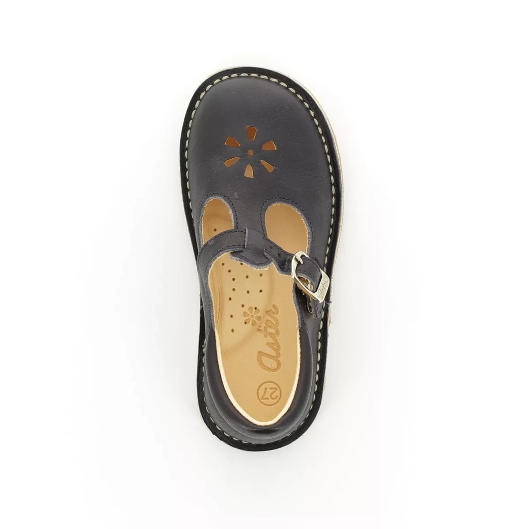 Image (6) de la chaussures Aster - Sandales et Nu-Pieds Bleu en Cuir