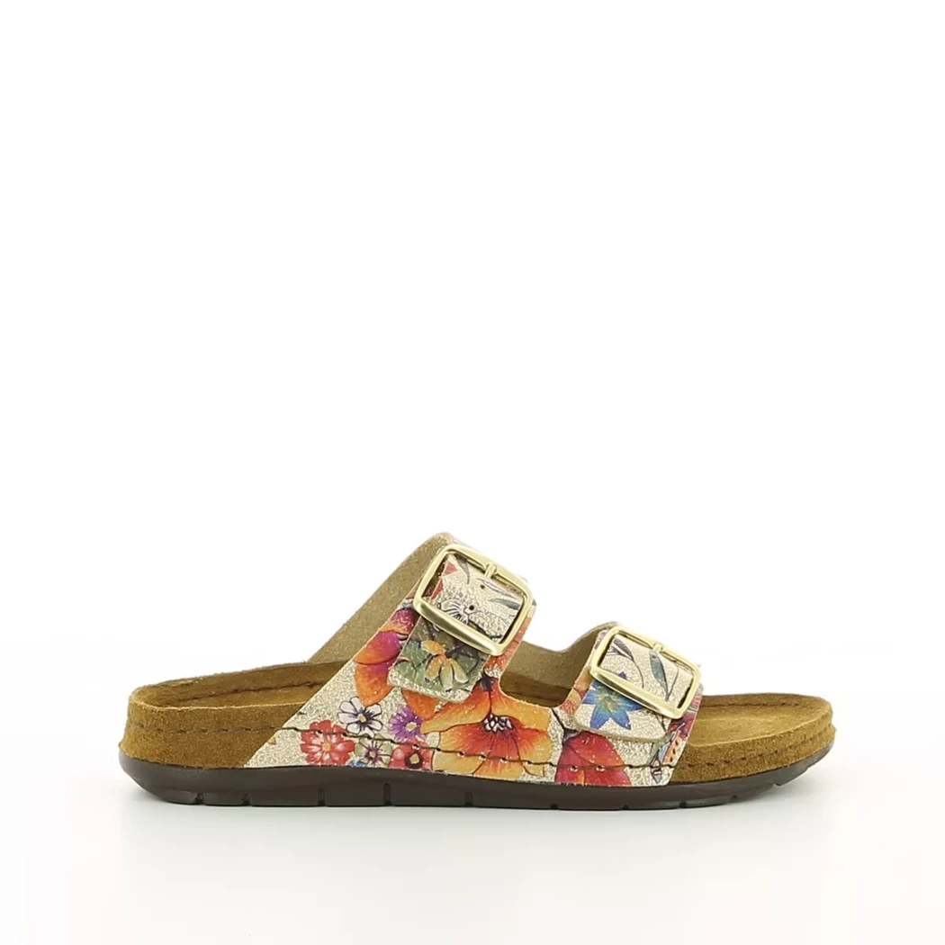 Image (2) de la chaussures Rohde - Mules et Sabots Multicolore en Cuir