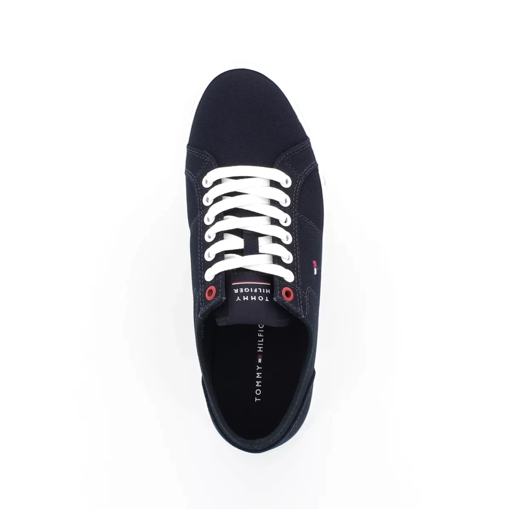 Image (6) de la chaussures Tommy Hilfiger - Baskets Bleu en Textile