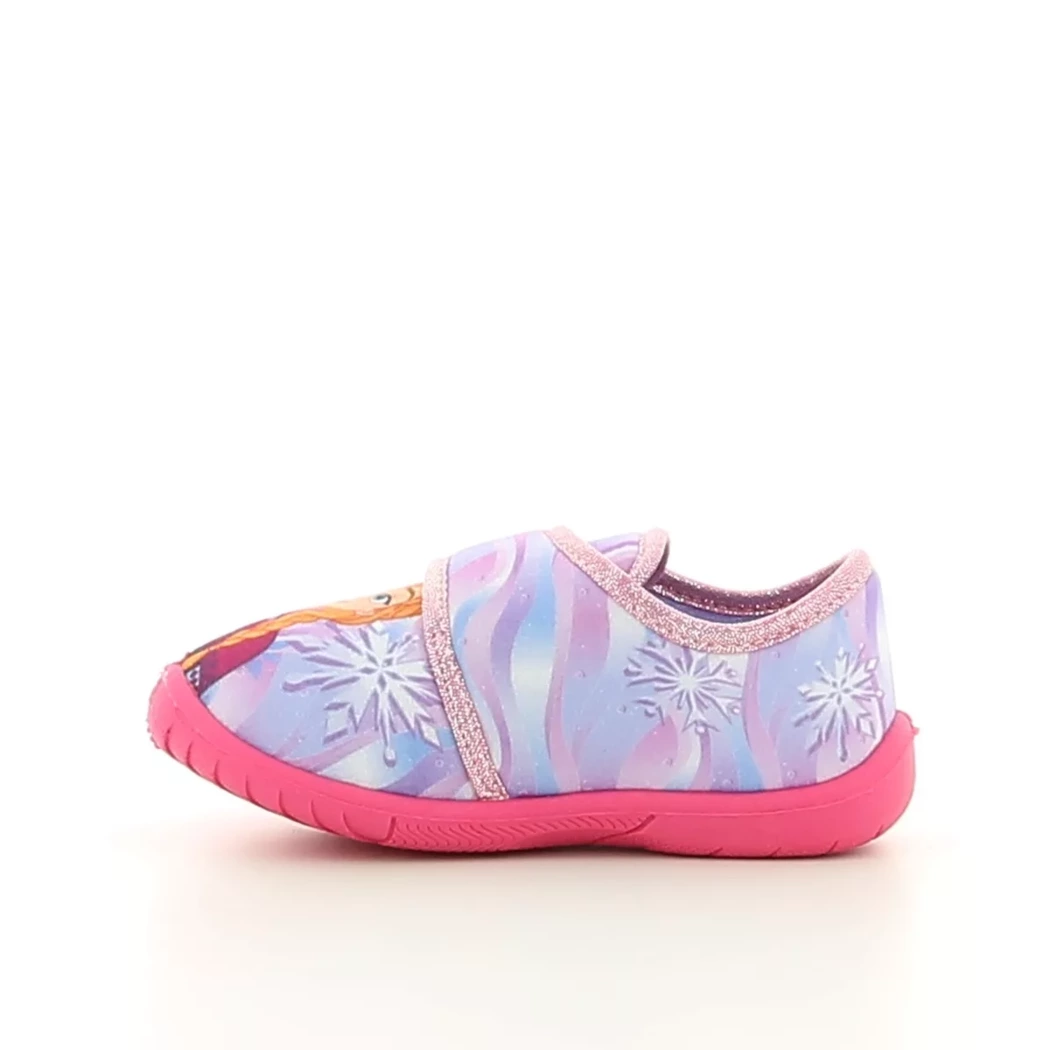 Image (4) de la chaussures Leomil - Pantoufles et Chaussons Violet / Lilas en Textile