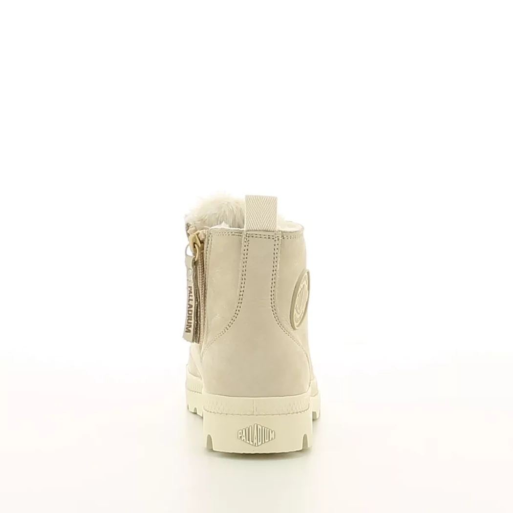 Image (3) de la chaussures Palladium - Bottines Beige en Cuir nubuck