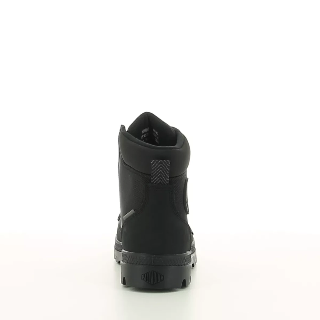 Image (3) de la chaussures Palladium - Bottines Noir en Cuir nubuck Image (3) de la chaussures Palladium - Bottines Noir en Cuir nubuck