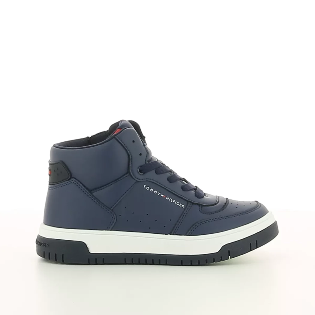 Image (2) de la chaussures Tommy Hilfiger - Bottines Bleu en Cuir synthétique