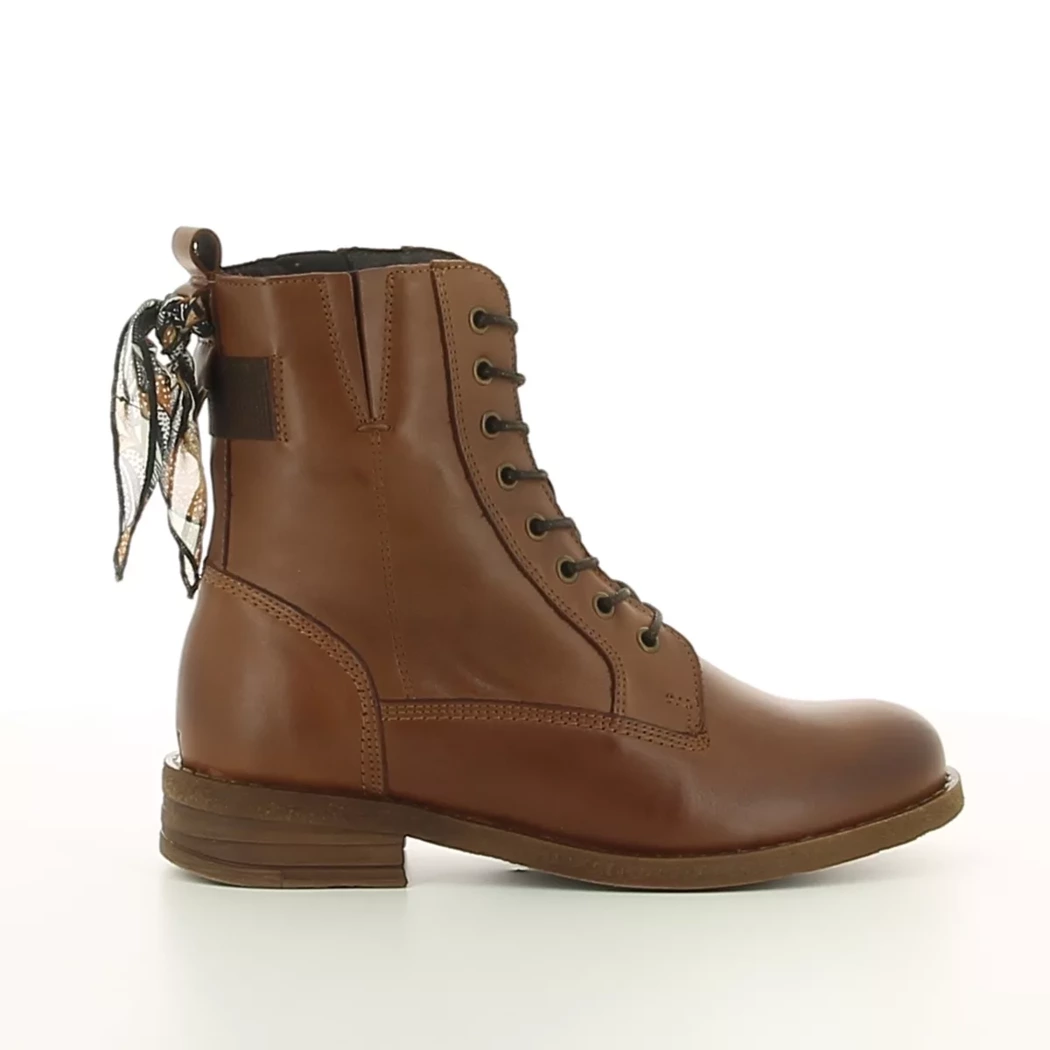 Image (2) de la chaussures Goodstep - Bottines Cuir naturel / Cognac en Cuir