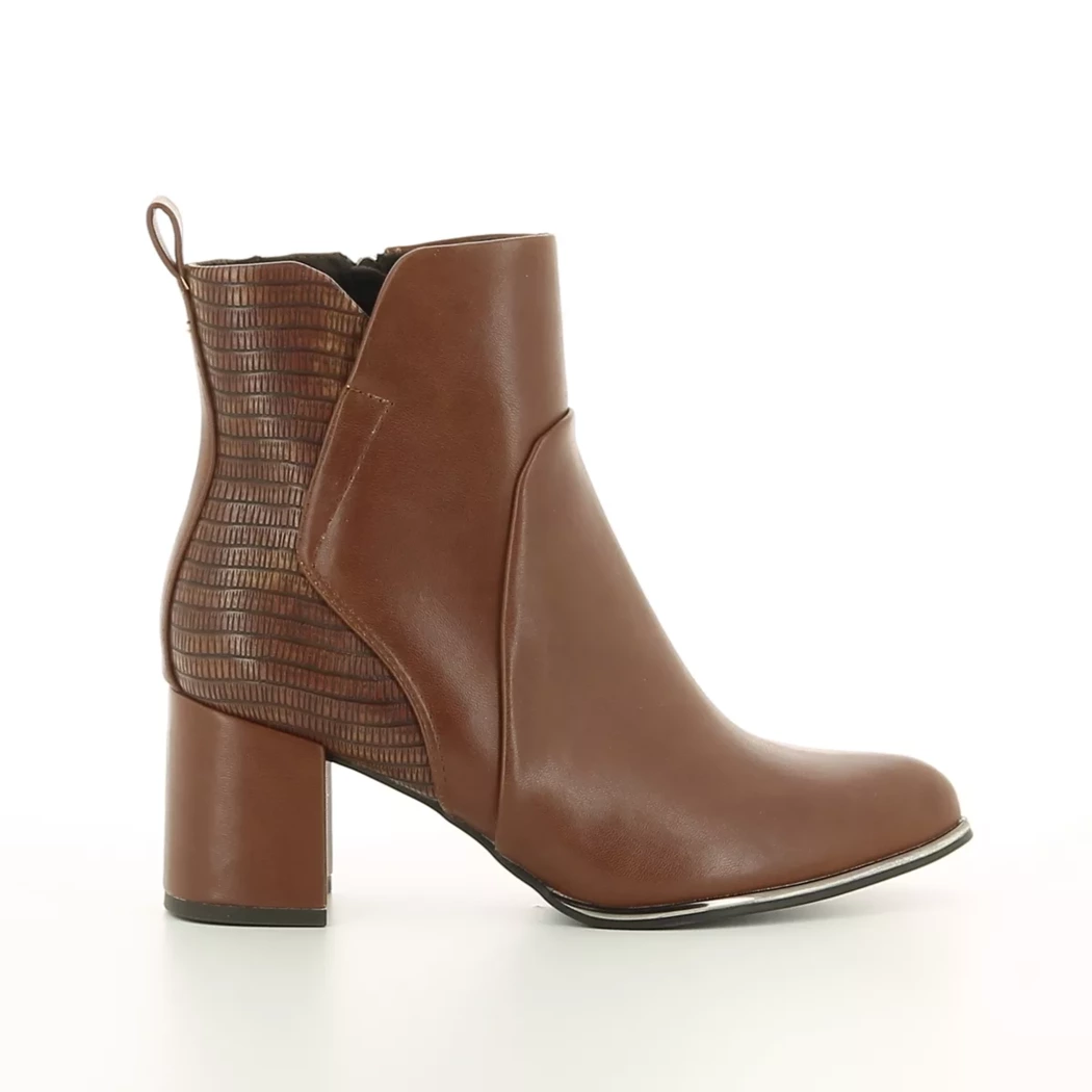 Image (2) de la chaussures Marco Tozzi - Boots Cuir naturel / Cognac en Cuir synthétique