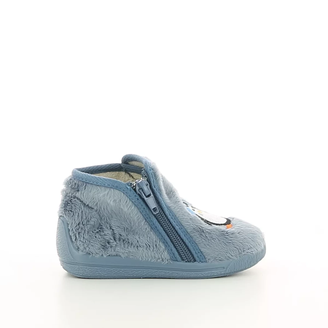 Image (2) de la chaussures Bellamy - Pantoufles et Chaussons Bleu en Textile