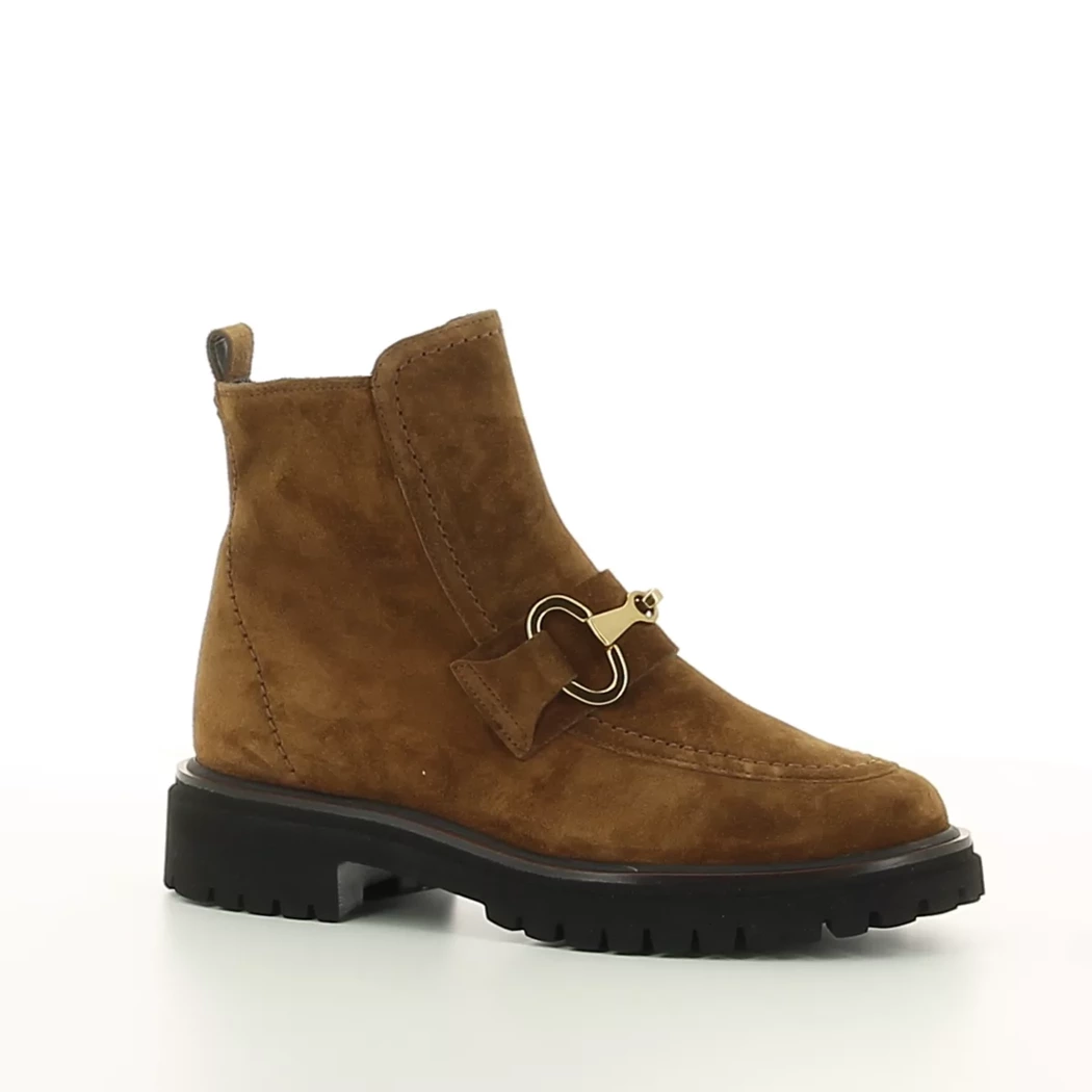 Image (1) de la chaussures Paul Green - Boots Cuir naturel / Cognac en Cuir nubuck