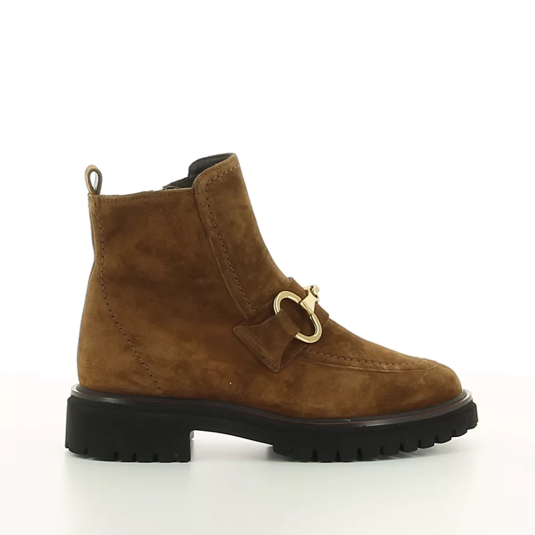 Image (2) de la chaussures Paul Green - Boots Cuir naturel / Cognac en Cuir nubuck