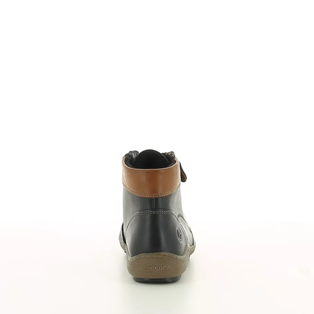 Image (3) de la chaussures Remonte - Bottines Noir en Cuir Image (3) de la chaussures Remonte - Bottines Noir en Cuir