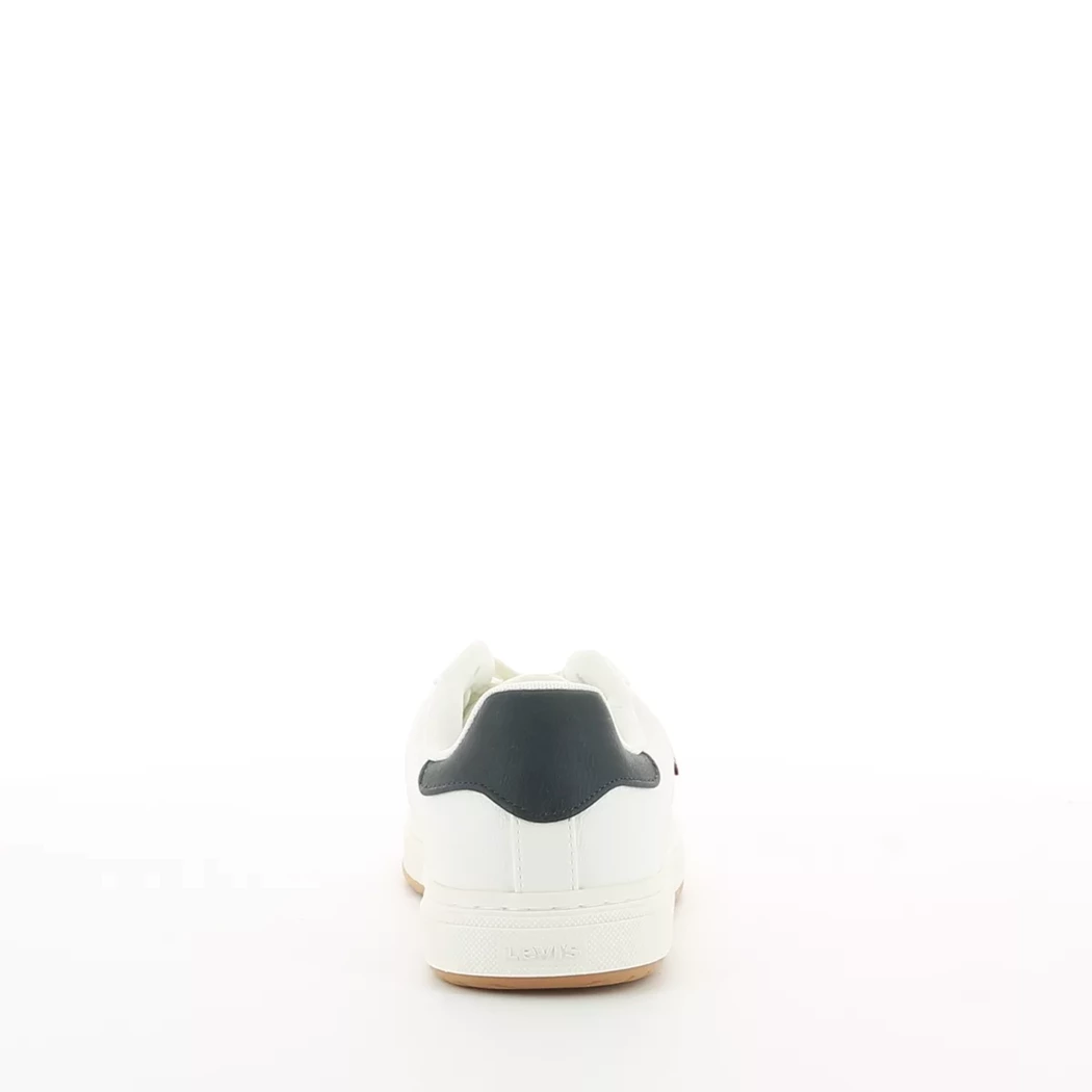 Image (3) de la chaussures Levi's - Baskets Blanc en Cuir synthétique