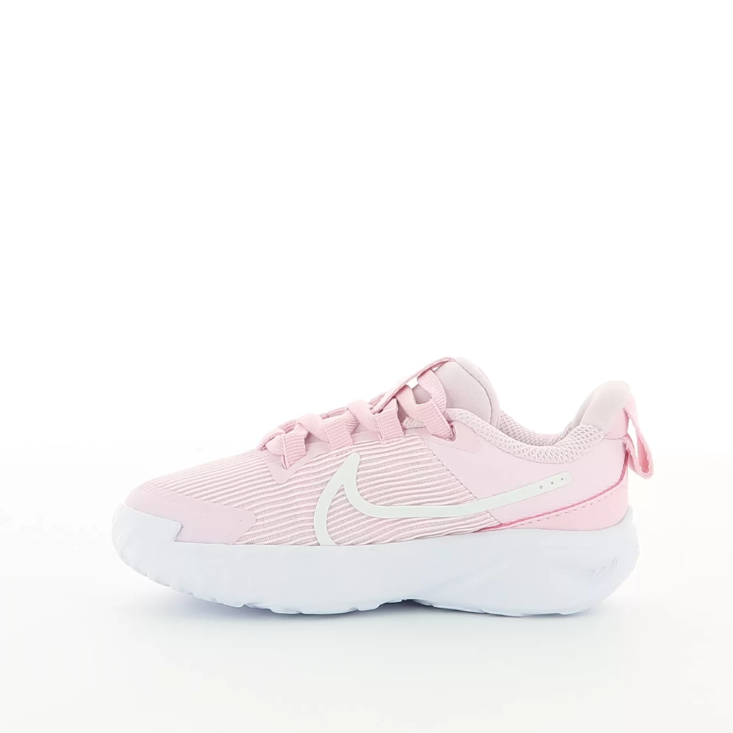 Image (4) de la chaussures Nike - Baskets Rose en Textile