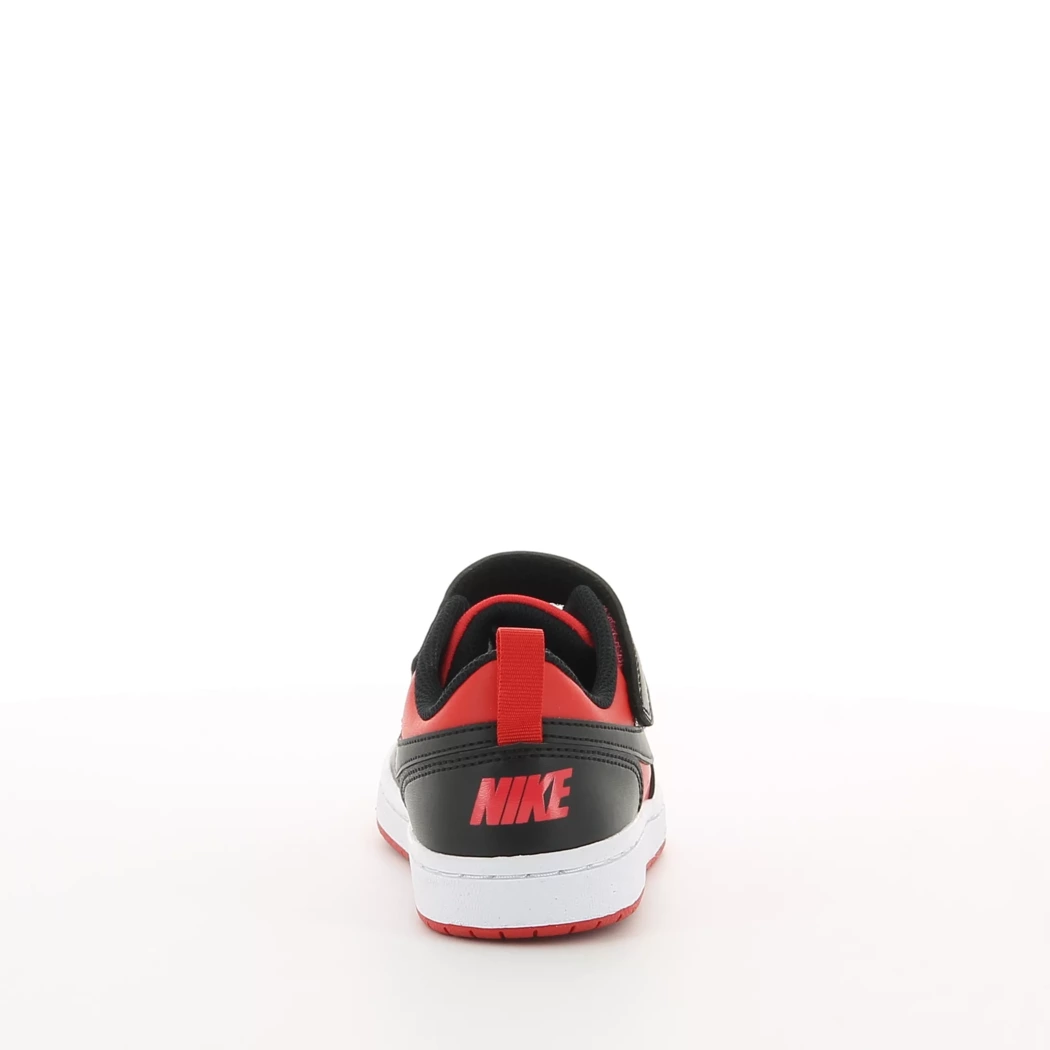 Image (3) de la chaussures Nike - Baskets Rouge en Cuir synthétique