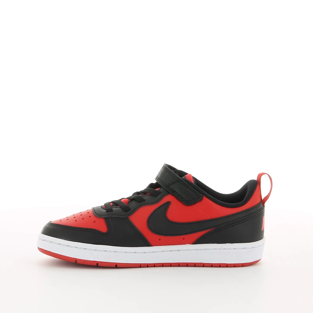 Image (4) de la chaussures Nike - Baskets Rouge en Cuir synthétique