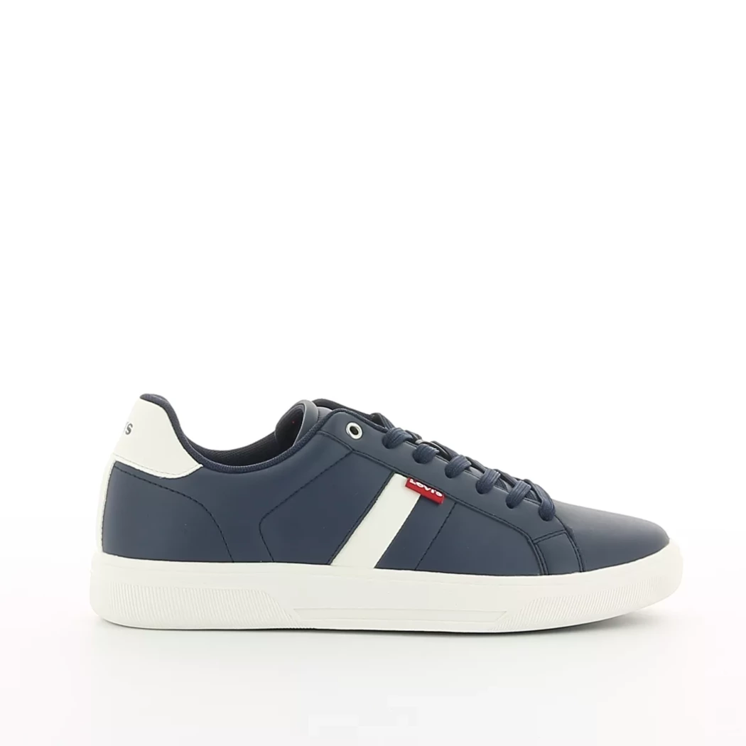 Image (2) de la chaussures Levi's - Baskets Bleu en Cuir synthétique Image (2) de la chaussures Levi's - Baskets Bleu en Cuir synthétique