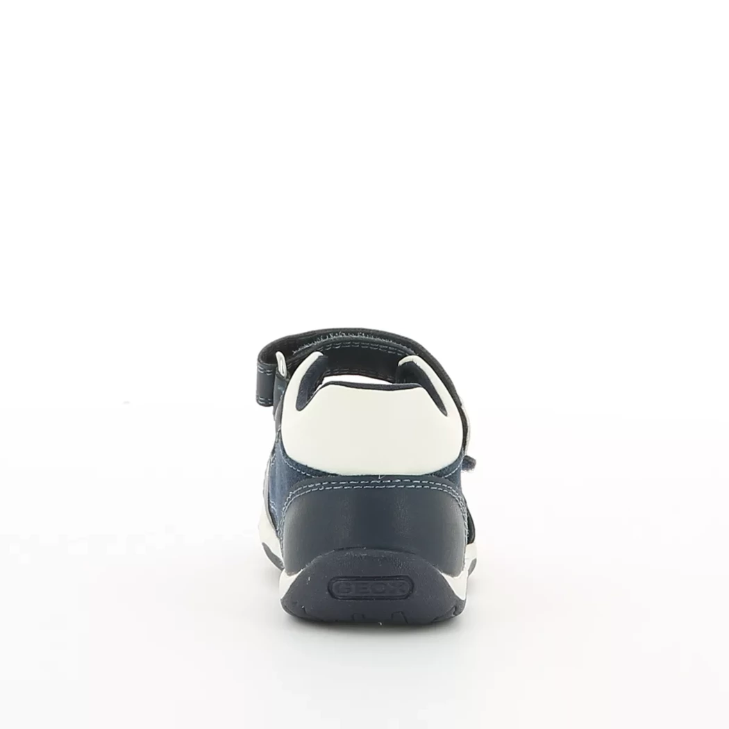 Image (3) de la chaussures Geox - Sandales et Nu-Pieds Bleu en Cuir et textile