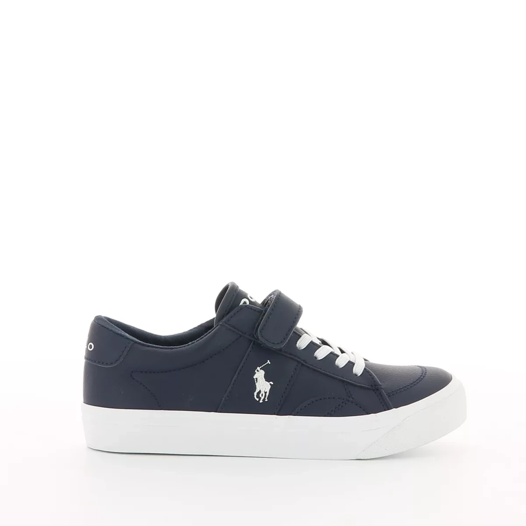 Image (2) de la chaussures Ralph Lauren - Baskets Bleu en Cuir synthétique