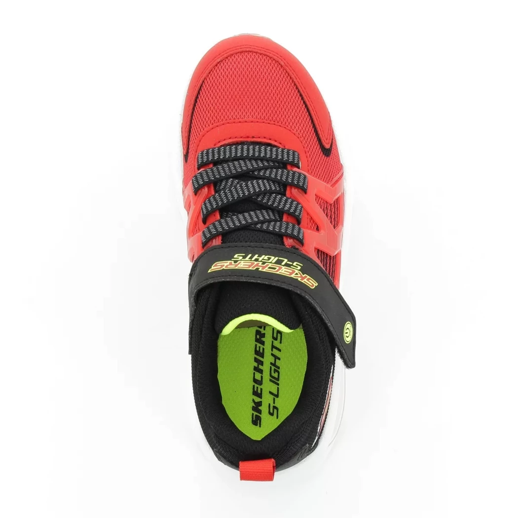 Image (6) de la chaussures Skechers - Baskets Rouge en Textile