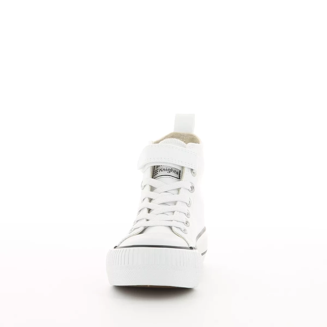 Image (5) de la chaussures British Knights - Baskets Blanc en Textile