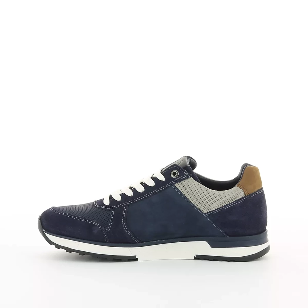 Image (4) de la chaussures Gaastra - Baskets Bleu en Cuir nubuck