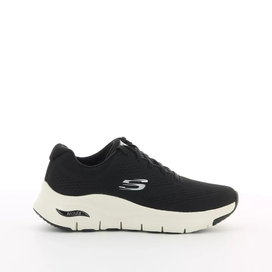 Image (2) de la chaussures Skechers - Baskets Noir en Textile Image (2) de la chaussures Skechers - Baskets Noir en Textile