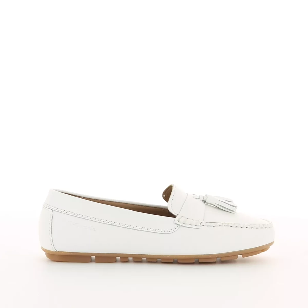 Image (2) de la chaussures Tamaris - Mocassins Blanc en Cuir