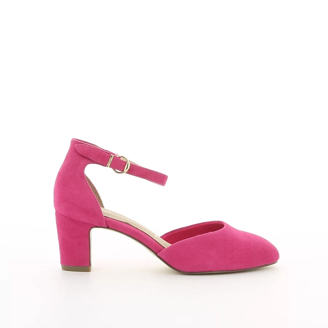 Image (2) de la chaussures Tamaris - Escarpins Rose en Cuir nubuck