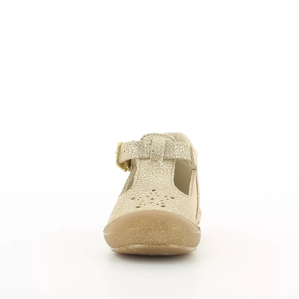 Image (5) de la chaussures Bopy - Bottines ouvertes Or / Bronze / Platine en Cuir nubuck