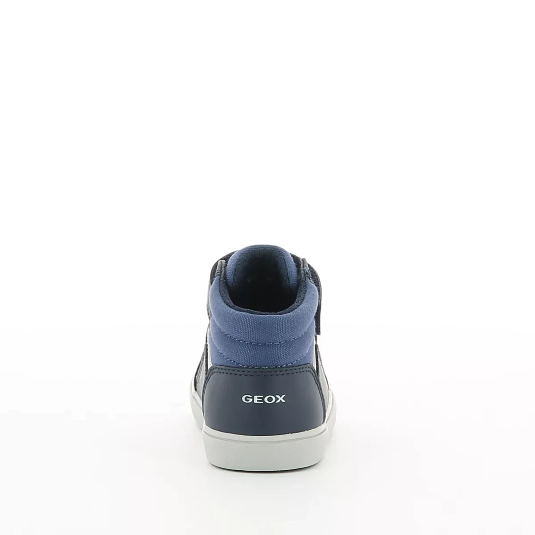 Image (3) de la chaussures Geox - Bottines Bleu en Cuir synthétique
