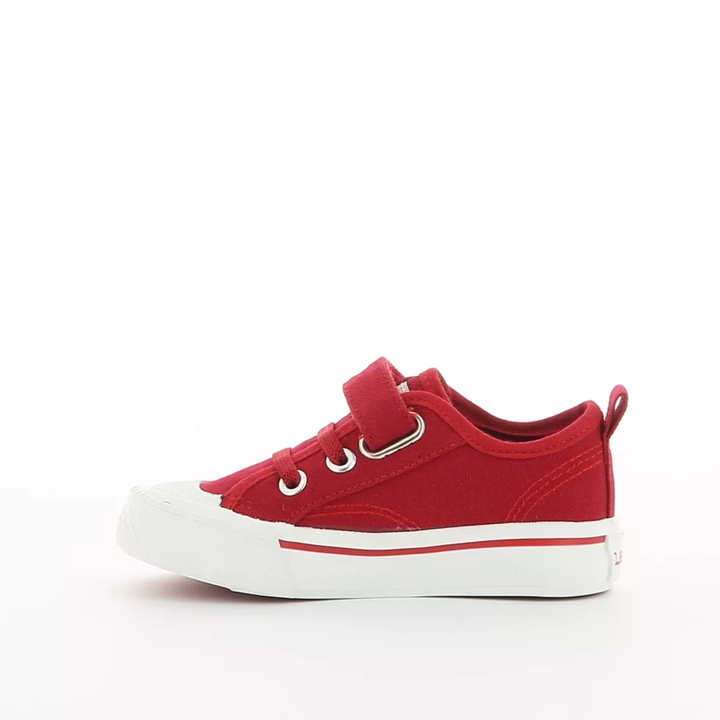 Image (4) de la chaussures Levi's - Baskets Rouge en Textile