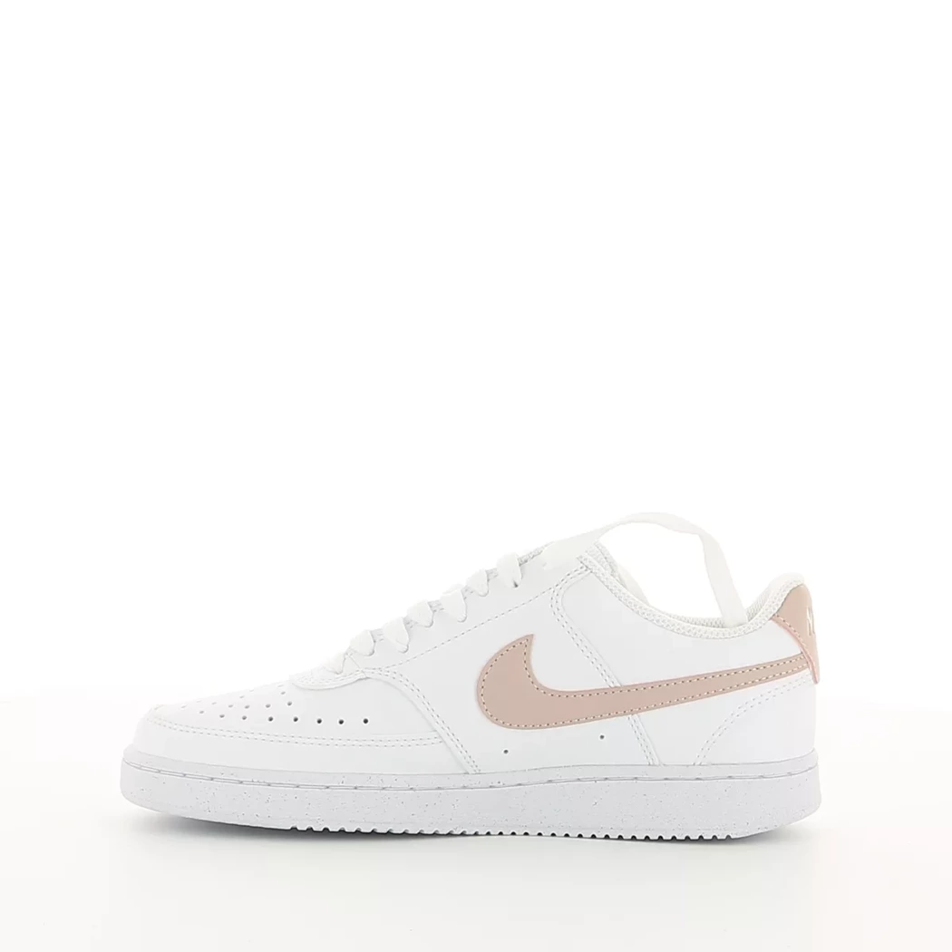 Image (4) de la chaussures Nike - Baskets Blanc en Cuir synthétique